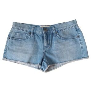 burton denim micro mini shorts size 27